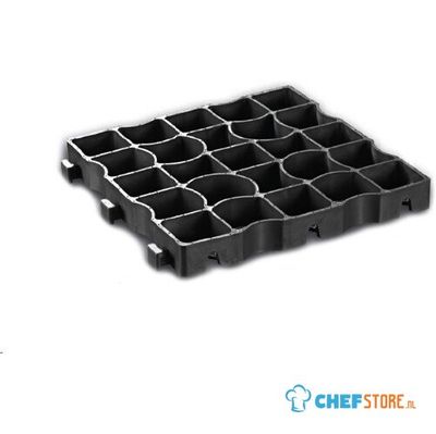 Floor Ventilation Plate Made of PVC For Cold and Freezer Rooms - 330x330x40 H Mm - Z/I04150026 1