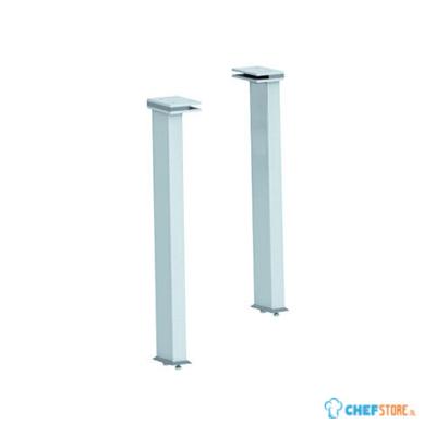 2 Staanders tbv Gebogen Glas, CombiSteel 7495.0495 1