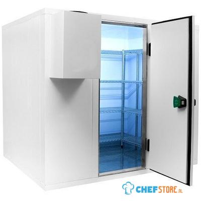 Vriescel inclusief motor - 150 x 180 x 201 cm - CombiSteel - 7489.0015