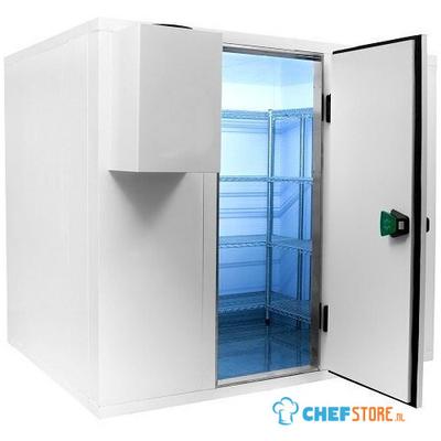 Vriescel inclusief motor - 270 x 150 x 220 cm - CombiSteel - 7489.1110