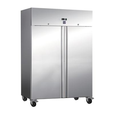 Gastro-Inox RVS 1200 liter koelkast statisch gekoeld met ventilator | 201.004 1