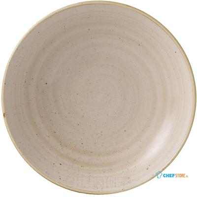 Churchill Stonecast Nutmeg Cream Evolve Coupe Kom 24.8 cm Pak van 12 - CY961