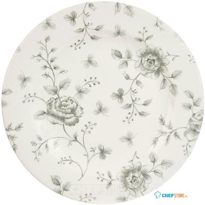Churchill Rose Chintz Grey Bord 21 cm Pak van 6 - DA666