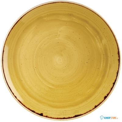 Churchill Stonecast Mustard Lotus Evolve Coupe Bord 28.8 cm Pak van 12 - DF784
