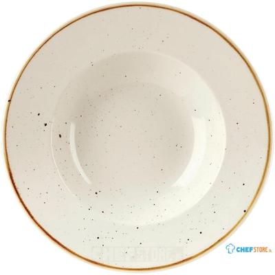 Churchill Stonecast Barley White Kom met Brede Rand Medium 23.88 cm Pak van 12 - DF799