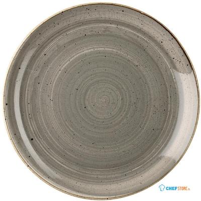 Churchill Stonecast Grey Evolve Coupe Bord 16.5 cm Pak van 12 - DK555