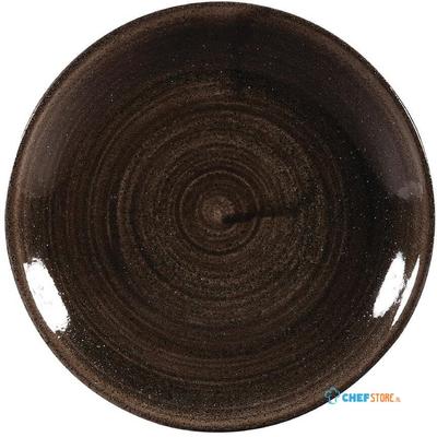 Churchill Stonecast Patina Black Coupe Borden 165mm (Pak van 12) - DR653