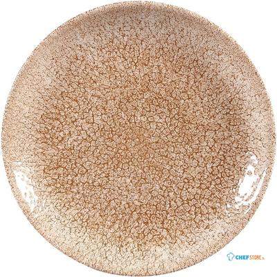 Churchill Raku Garnet Orange Evolve Coupe Bord 16.5 cm Pak van 12 - DR703