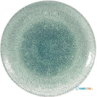 Churchill Raku Jade Green Evolve Coupe Bord 28.6 cm Pak van 12 - DW384