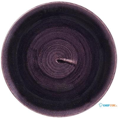 Churchill Stonecast Patina Cobalt Deep Purple Evolve Coupe Bord 16.5 cm Pak van 12 - DX061