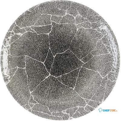 Churchill Super Vitrified Churchill Kintsugi Accents Quartz Black Evolve Coupe Bord 28.6 cm Pak van 12 - DX804