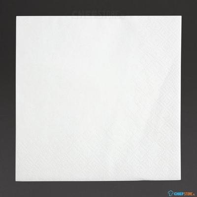 Fiesta Cocktailservetten 1/4 Vouw Wit 240mm (4000 Stuks), Fiesta FE216