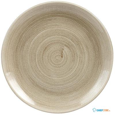 Churchill Stonecast Patina Antique Taupe Coupe Evolve Coupe Bord 32.4 cm Pak van 9 - HC787