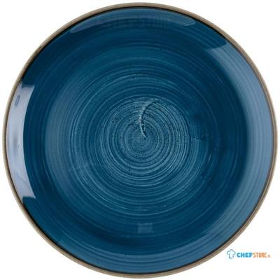 Churchill Super Vitrified Churchill Stonecast Java Blue Evolve Coupe Bord 28.6 cm Pak van 12 - HR380