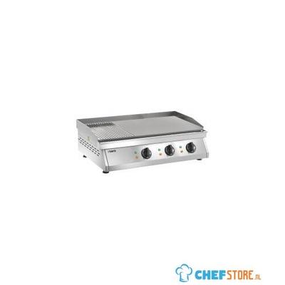 SARO Elektrische Grillplaat (gegroefd+glad) Model FRY TOP GH 760 R 1