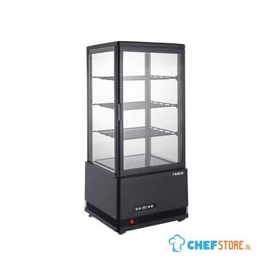 SARO Koelvitrine SC 70 AV, Zwart - 330-30051 1