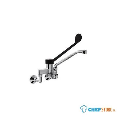 SARO 2 Gats Wandgemonteerde Kraan met Zwenkhevel EDDA 1