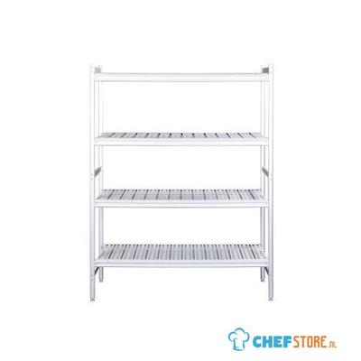 SARO Aluminium Plank met Kunststof Roosters 475x886mm - 480-1095 1