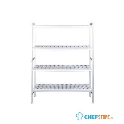 SARO Aluminium Plank met Kunststof Roosters 475x1152mm - 480-1110 1