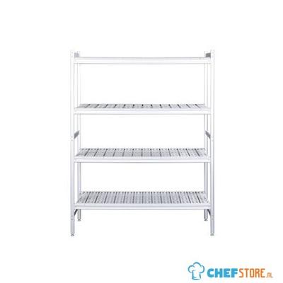 SARO Aluminium Plank met Kunststof Roosters 475x1240mm - 480-1115 1