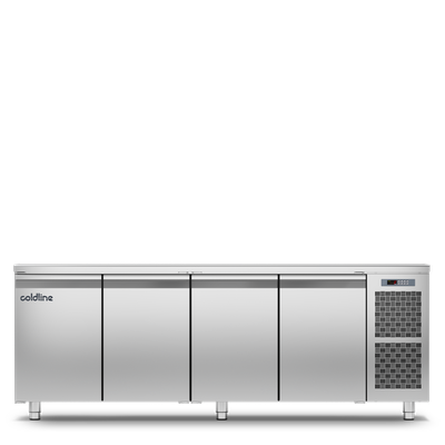 Geventileerde 4- Deurs Koelwerkbank GN 1/1 - MASTER 4P