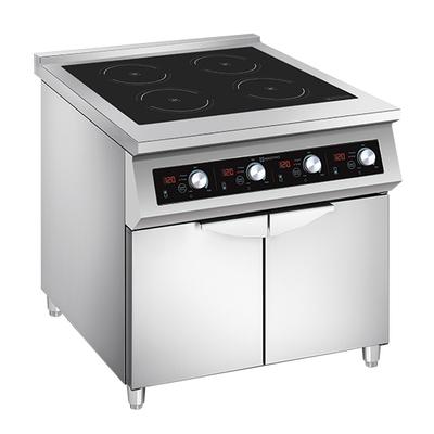 Induction Plate With 4 Cooking Zones Each 5,0 KW On Closed Cabinet - ACA1021 1