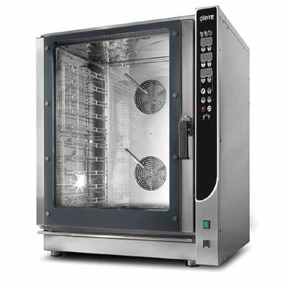 Electric Convection Oven 10x GN 1/1 - 60x40 cm With Direct Injection and Self Cleaning System - AIB0072 1