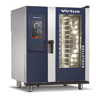 Electric Combi Steamer With Boiler And Automatic Cleaning System, 10x GN1/1 - Virtus AIC0039/FN 1