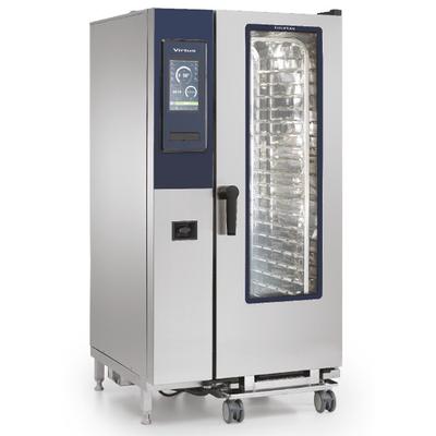 Gas Combi Steamer With Boiler And Automatic Cleaning System, 20x GN1/1 - Virtus AIC0044/FN 1