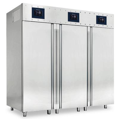 Freezer 700+1400 Litres In Stainless Steel 3 Doors, GN 2/1, -10°/-22°c, Virtus BMB0082 1