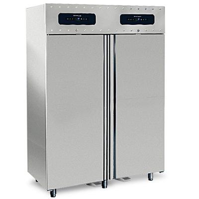 Refrigerator 700+700 Litres In Stainless Steel With 2 Temperatures GN 2/1, -2°/+8°c|-10°/-22°c, Virtus BMC0015 1