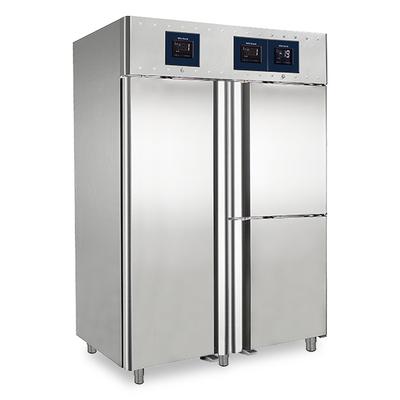 Refrigerator 700+350+350 Litres In Stainless Steel With 2 Temperatures GN2/1 - WiFi - Virtus BMC0017/FN 1
