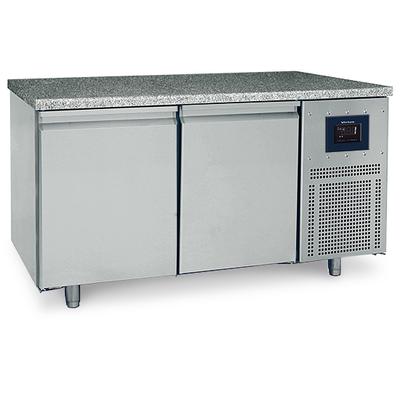 Refrigerated Pastry Counter 2 Doors 600x400 Mm, Granite Top, -2°/+8°C - WiFi - Virtus BNZ0002/FN 1