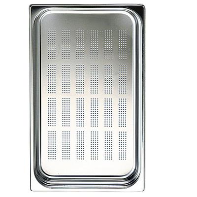 Mastro Gn Bak Van Roestvrijstaal, Geperforeerd, Gn 1/1 H=100 Mm | FAA0049 1