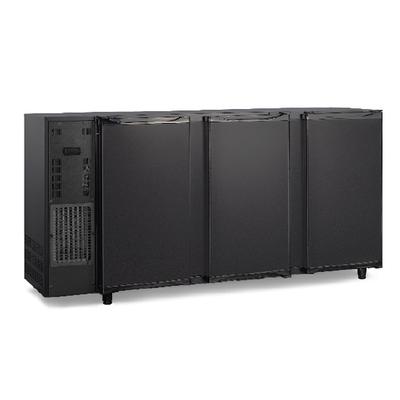 Undercounter Refrigerator With 3 Hinged Doors, 587 Liter, -2°/+8°C - black Painted - IBC0102 1