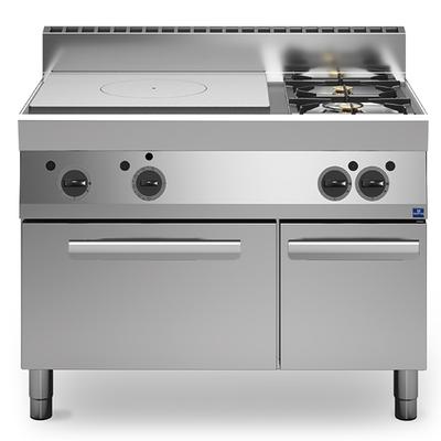 Gas Solid Top - 2 Burners - 1 Gas Oven - 1 Closed Cabinet - MS6511TPFG 1
