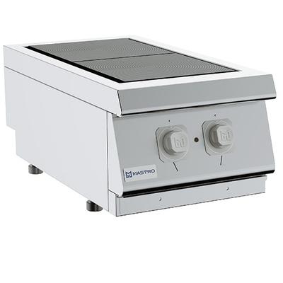 Electric Hob With 2 Tilting Plates Each 3 KW - Tabletop - MS74PCERT 1