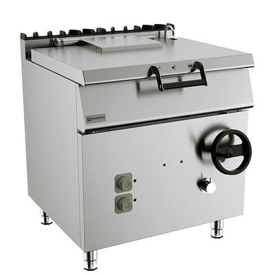 Electric Tilting Bratt Pan, Capacity 60 Litres, Stainless Steel Well - Virtus MS78BRE 1