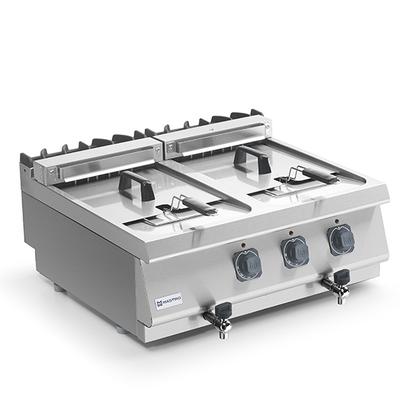 Electric Fryer, Tabletop Model, 2x 10 Litres - Virtus MS78FRET10 1