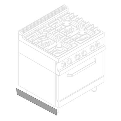Side Plinth 1100 mm, Virtus V110ZL 1