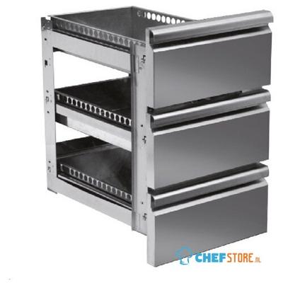 Mastro Ladeset 3X 1/3 Voor Gekoelde Werkbanken Met Diepte 700 Mm | Z/C008YF 1