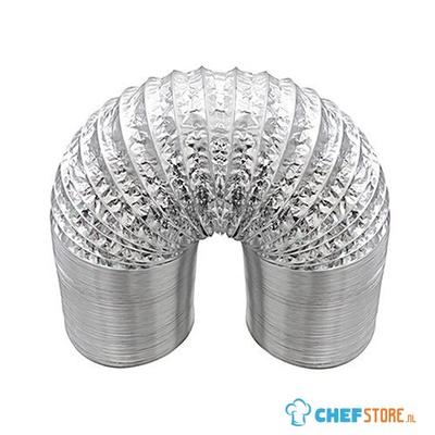 Flexible Aluminium Duct ø 350 mm of 5 Meters Length, virtus Z/KTFLEX35 1