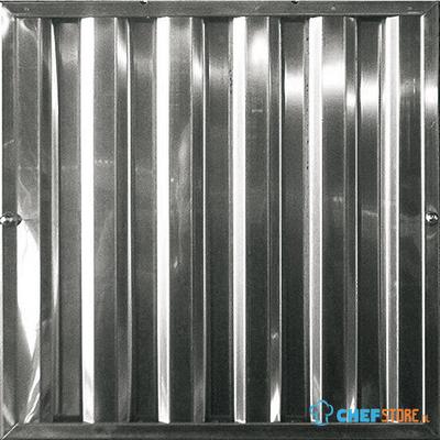 Labyrinth Filter Made of Stainless Steel 400x400 mm, Mastro Z/MFL4 1