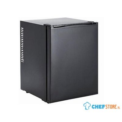 Minibar 40 L | Capaciteit 20 Blikjes | Zwart | Combisteel 7013.2565