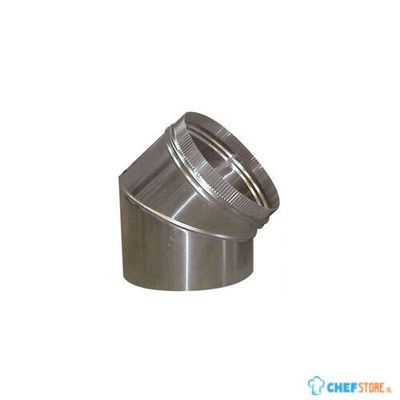 45° Bocht Rond Ø 400 | Combisteel | 7220.0065 1