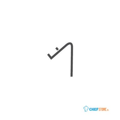 Clip Achterkant 7450.0840-0845-0850-0855, combisteel 7450.0858 1