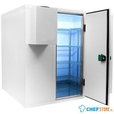 Vriescel inclusief motor - 180 x 180 x 220 cm - CombiSteel - 7489.1035