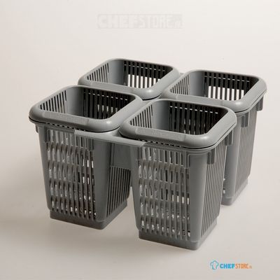 Diamond Bestekvak "4 sectors" polypropyleen | DG4 1