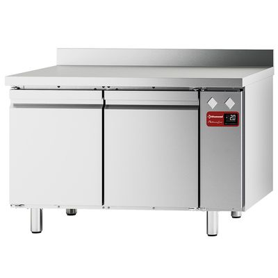 Diamond Geventileerde Koelwerkbank, 2 Deuren GN 1/1, 260 Liter (zonder Groep) - TFM2/SG-8 1