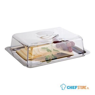 EMGA 130177 Serveerplateau met kap 25x19cm